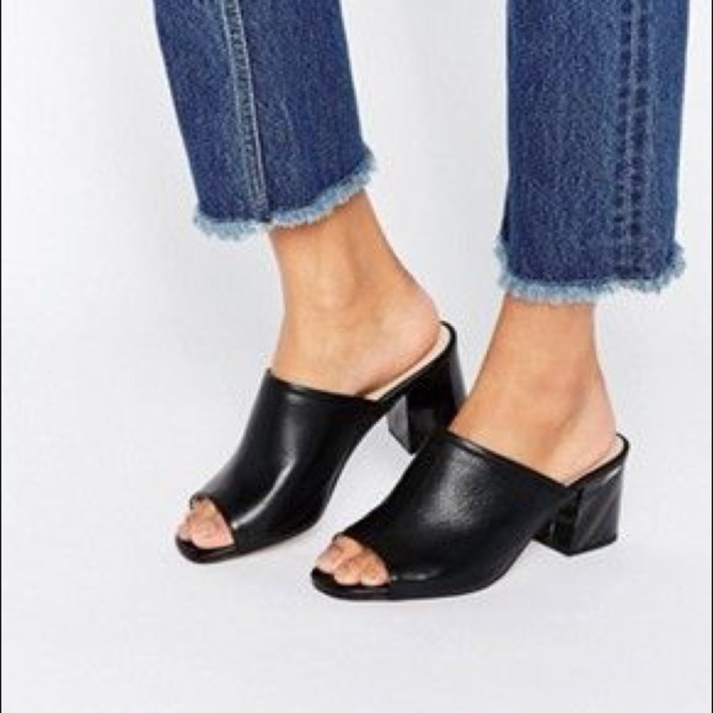 Kurt Geiger leather mules - Picture 1 of 8